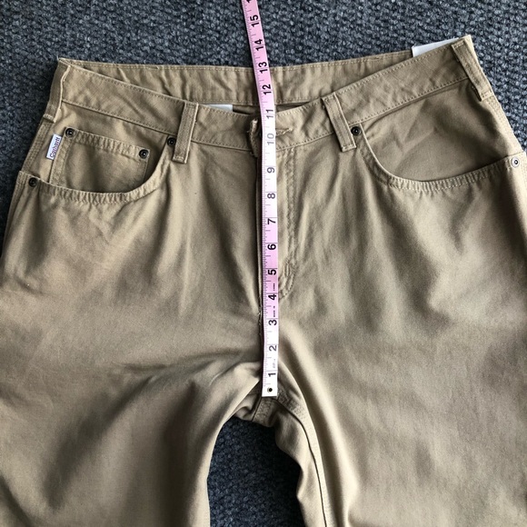 Carhartt for women relaxed fit canvas carpenter jean size 14x30 - Picture 5 of 12